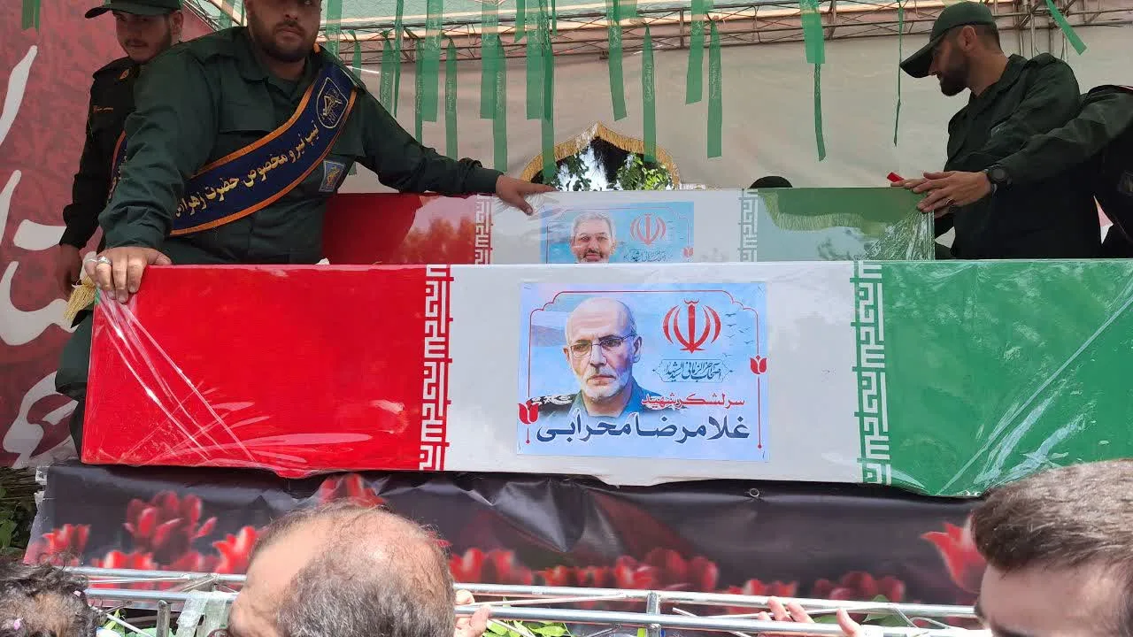 🌺مراسم باشکوه تشیع شهدا
