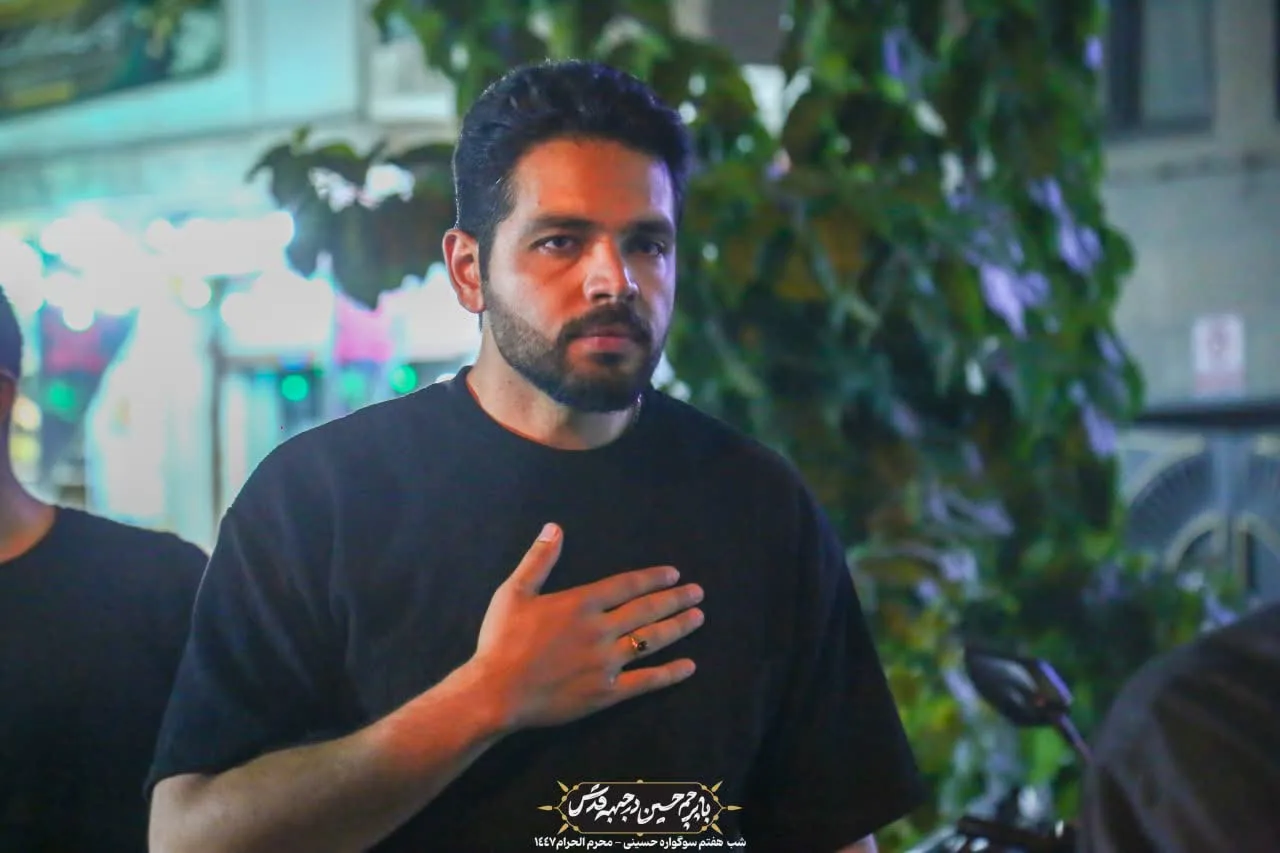دسته عزاداران حسینی / شب هفتم محرم الحرام