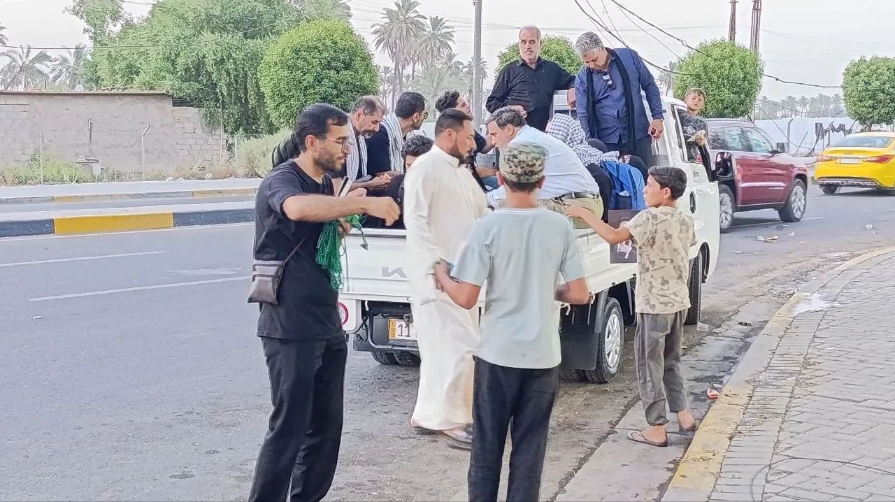 تداوم فعالیت‌های خدمت‌رسانی به زائران اربعین در کاظمین