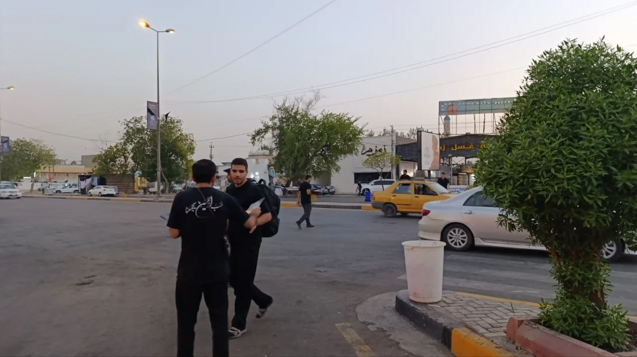 تداوم فعالیت‌های خدمت‌رسانی به زائران اربعین در کاظمین