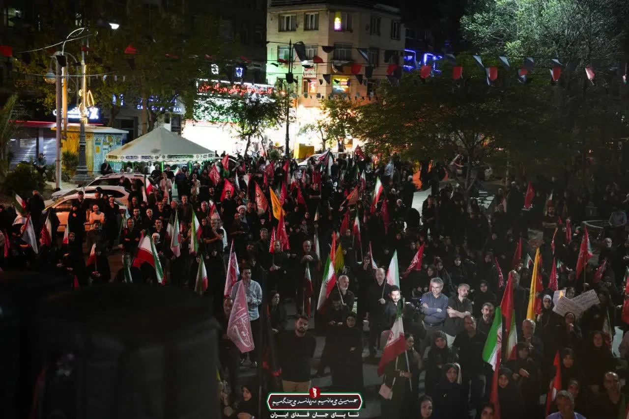 🏴مراسم عزاداری اربعین حضرت سید الشهدا علیه السلام میدان نبوت